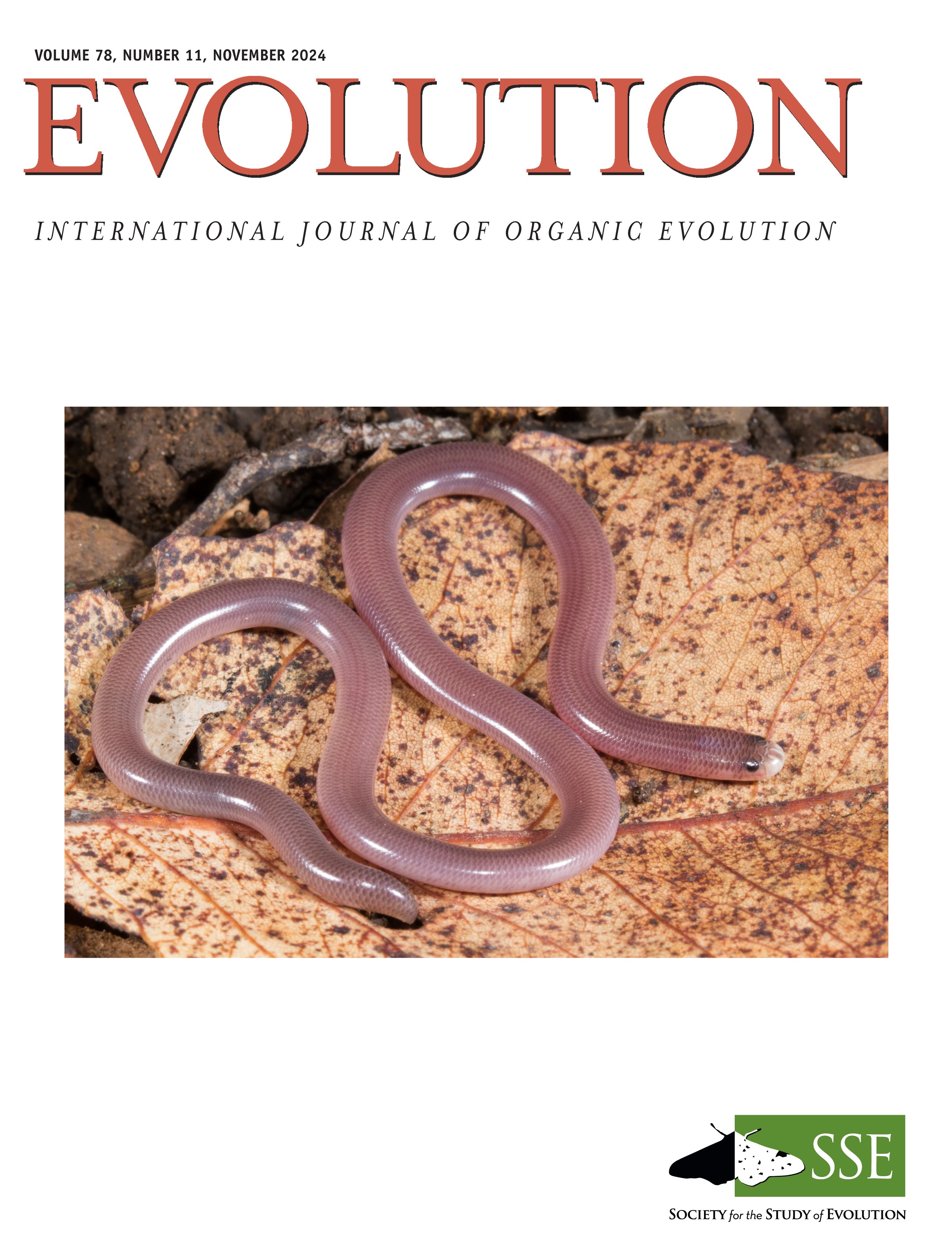 Evolution journal cover