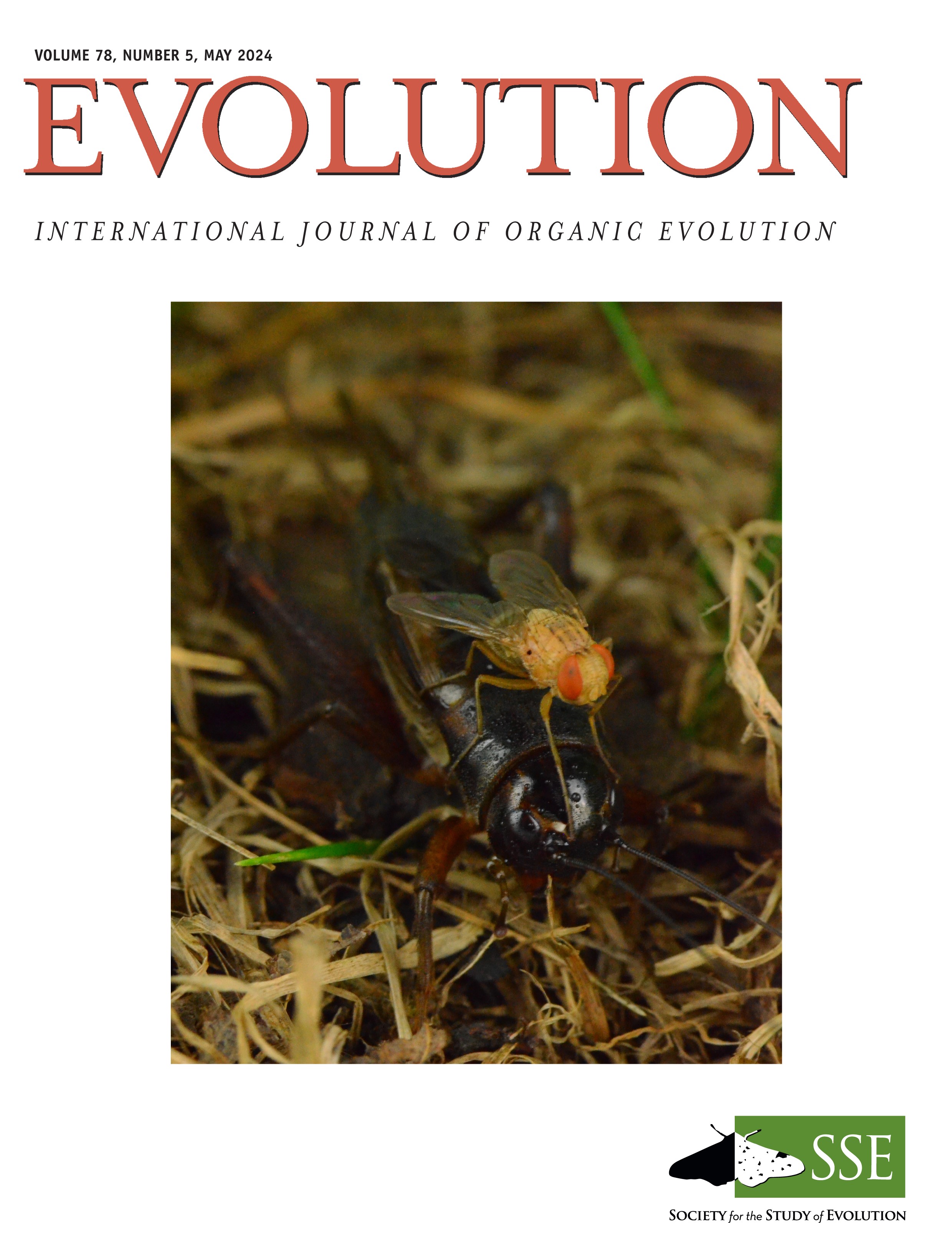 Evolution journal cover